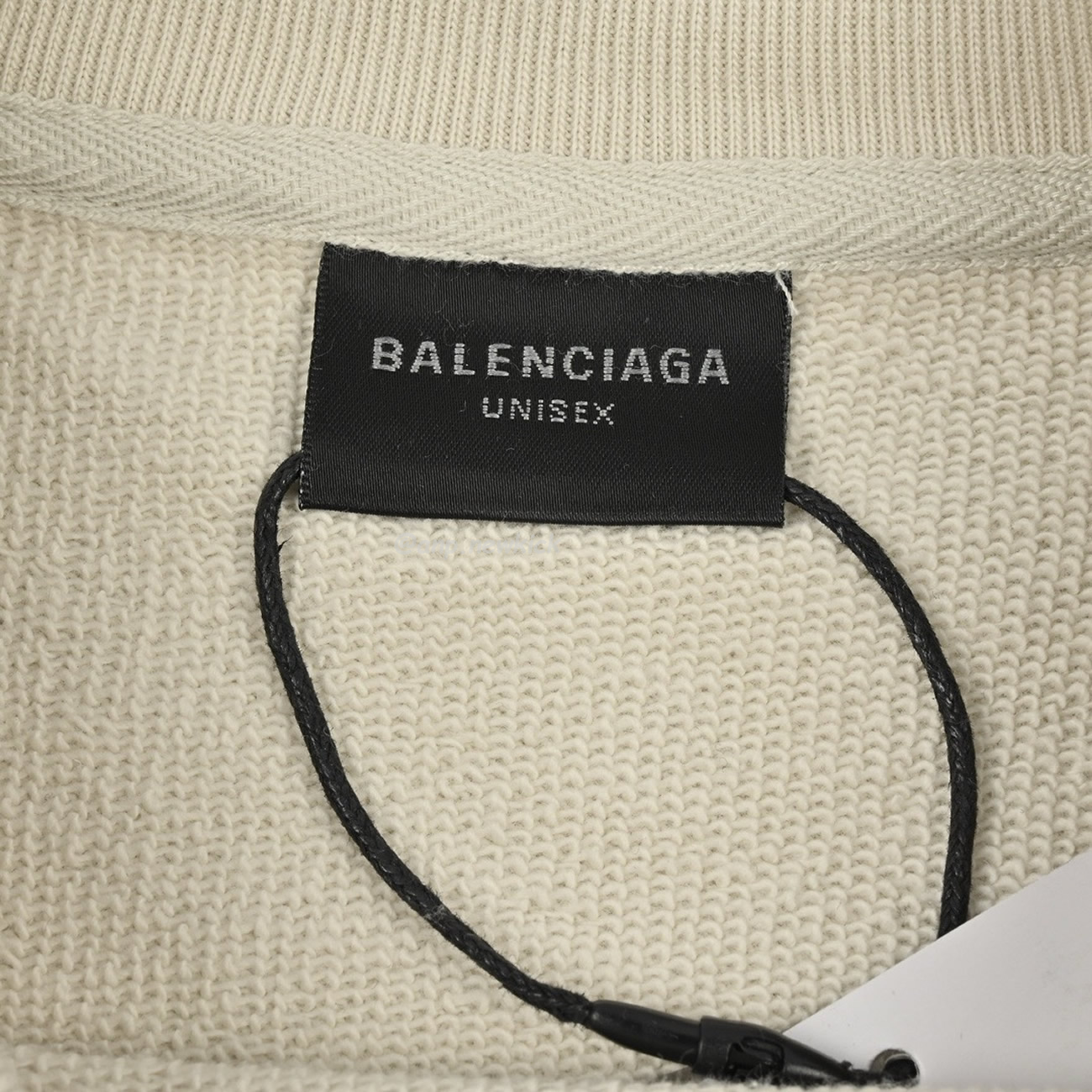 Balenciaga Floral Paper Tape Round Neck Hoodie Xs L (2) - newkick.app